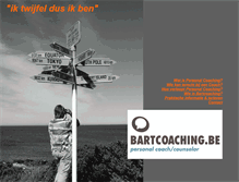 Tablet Screenshot of bartcoaching.be